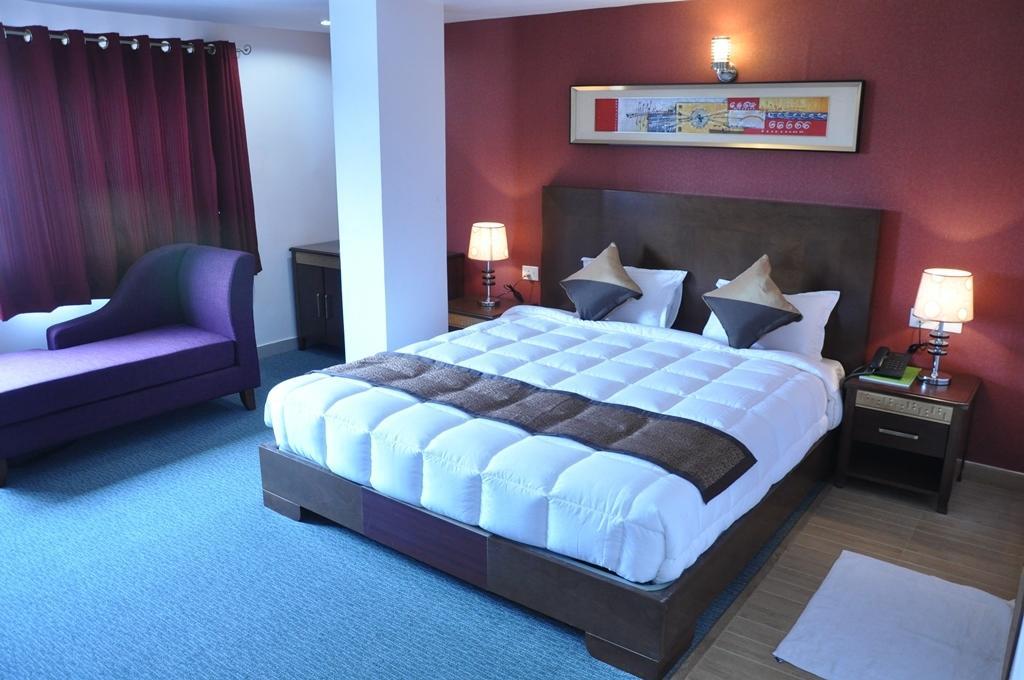 Silk Route Hotell Guwahati Rum bild